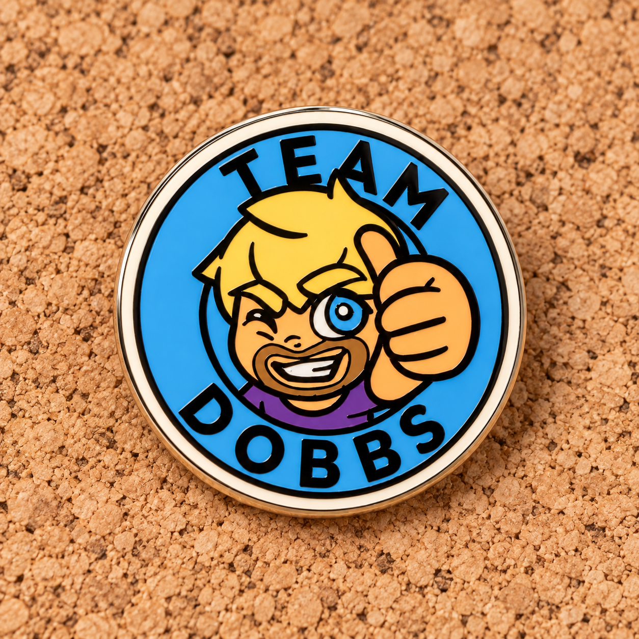 Team Dobbs Enamel Pin